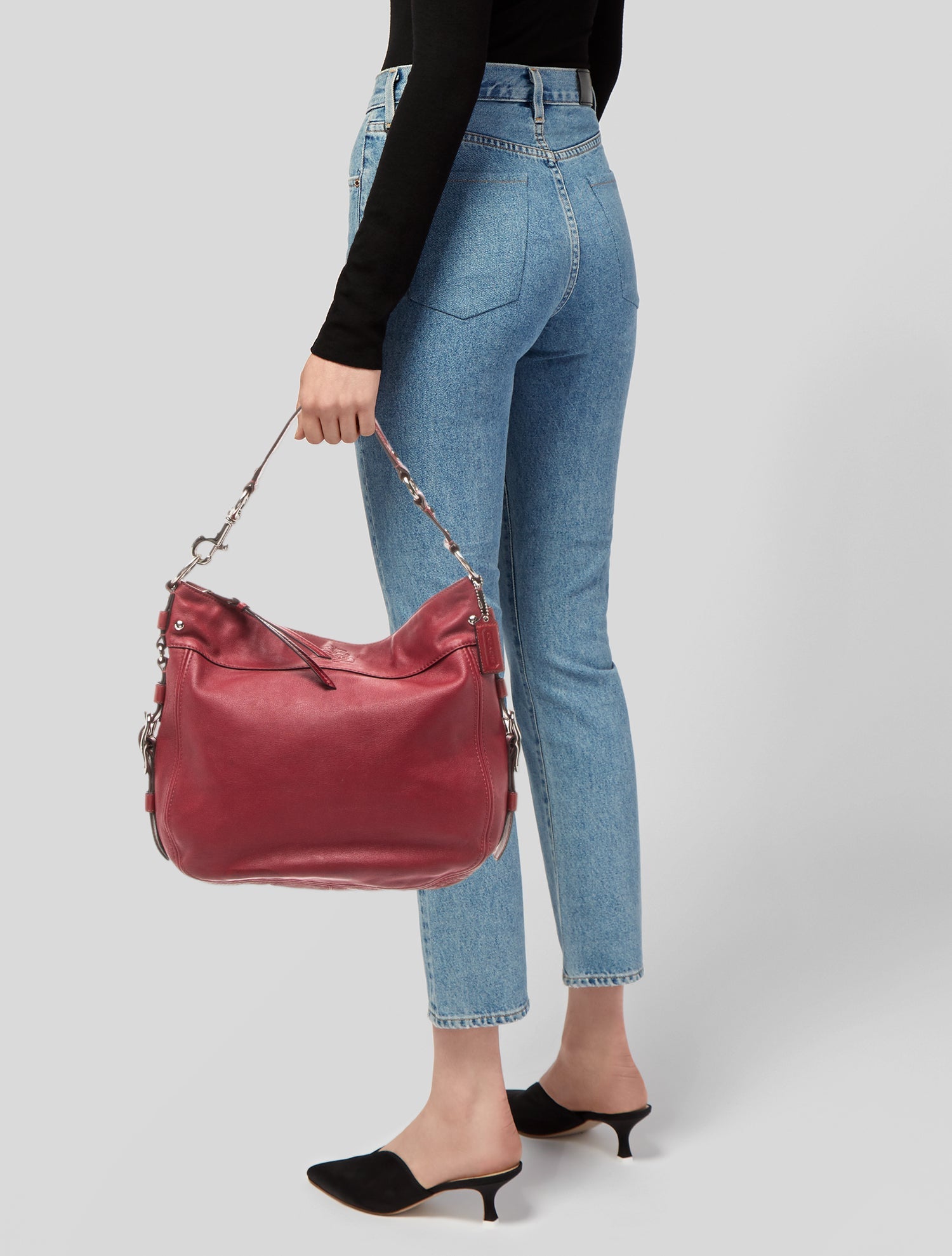 Coach Leather Shoulder Bag