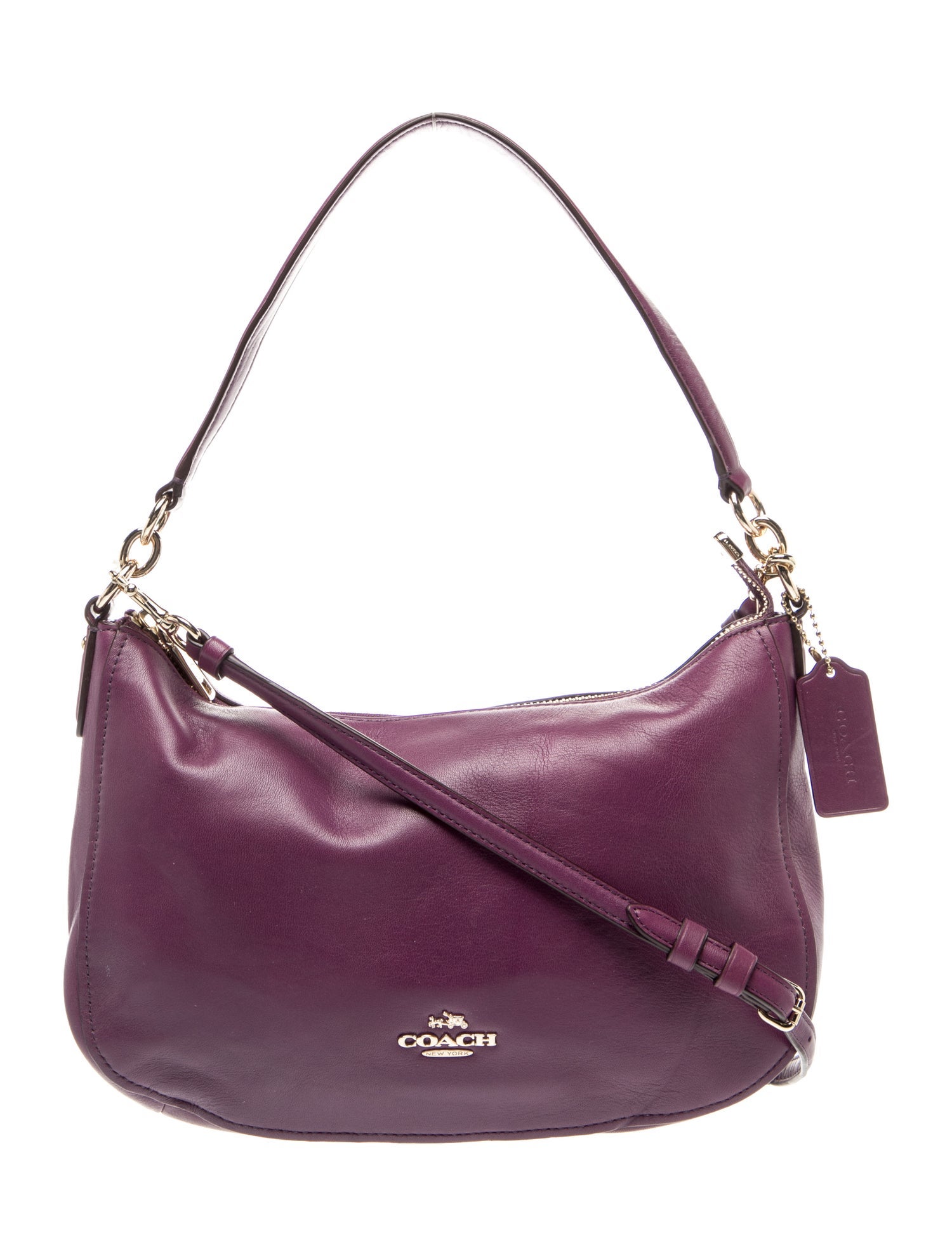 Coach Leather Shoulder Bag