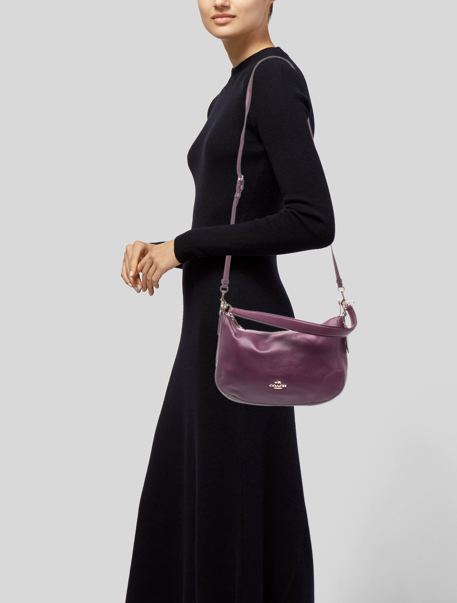 Coach Leather Shoulder Bag