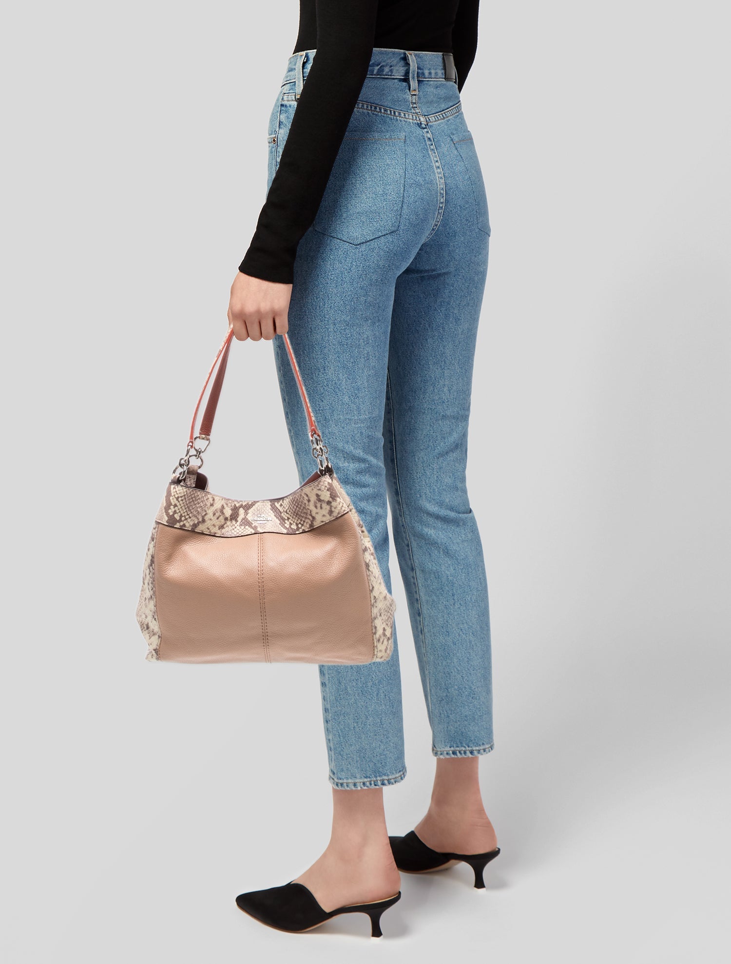 Coach Leather Hobo