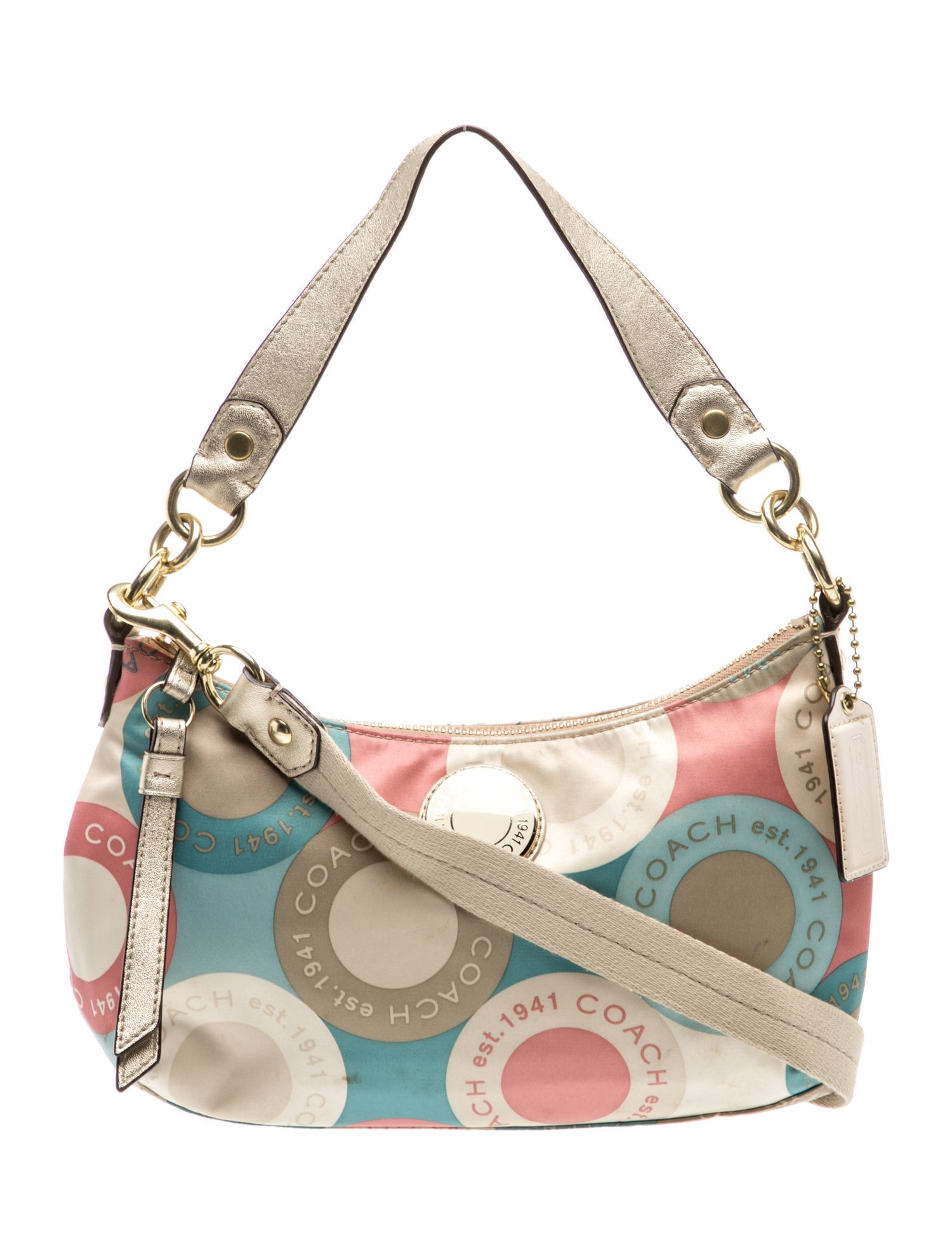 Coach Canvas Shoulder Bag