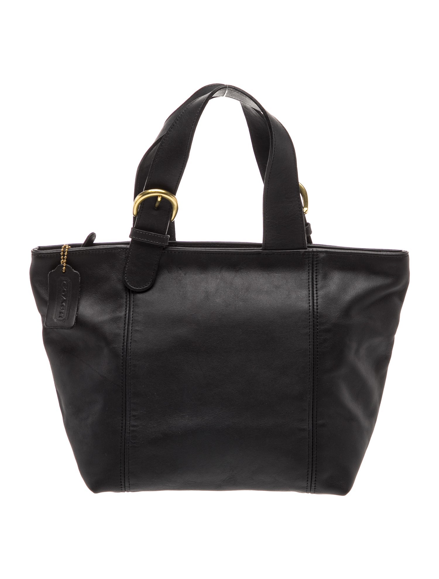 Coach Leather Top Handle Bag