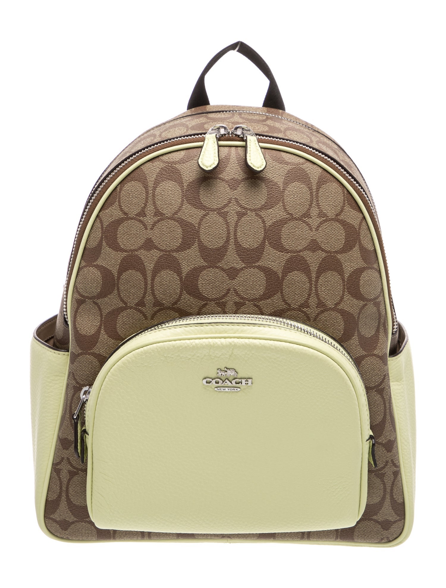 Coach Leather Backpack - Green Backpacks, Handbags - CCH115853 | The ...