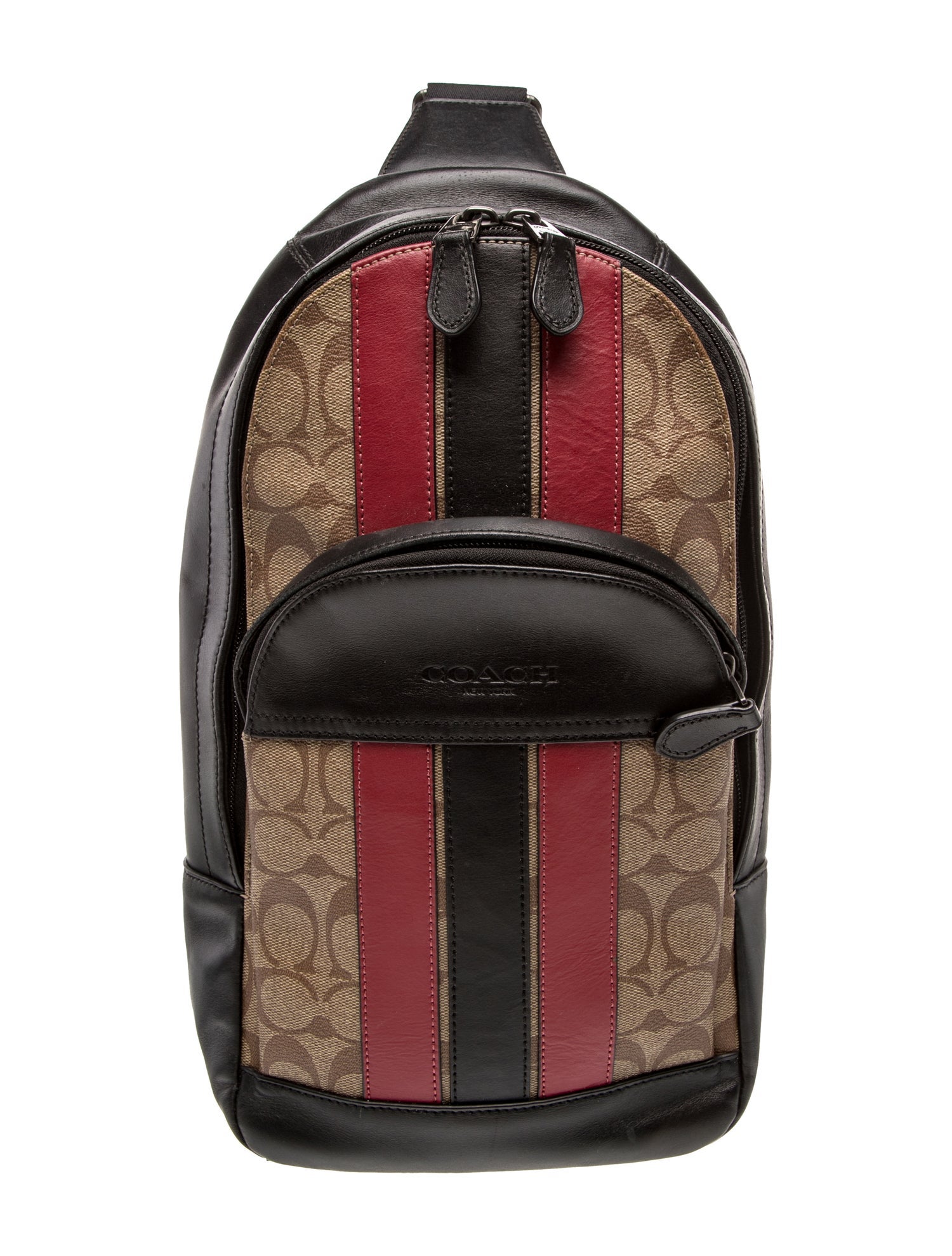 Coach Leather Backpack