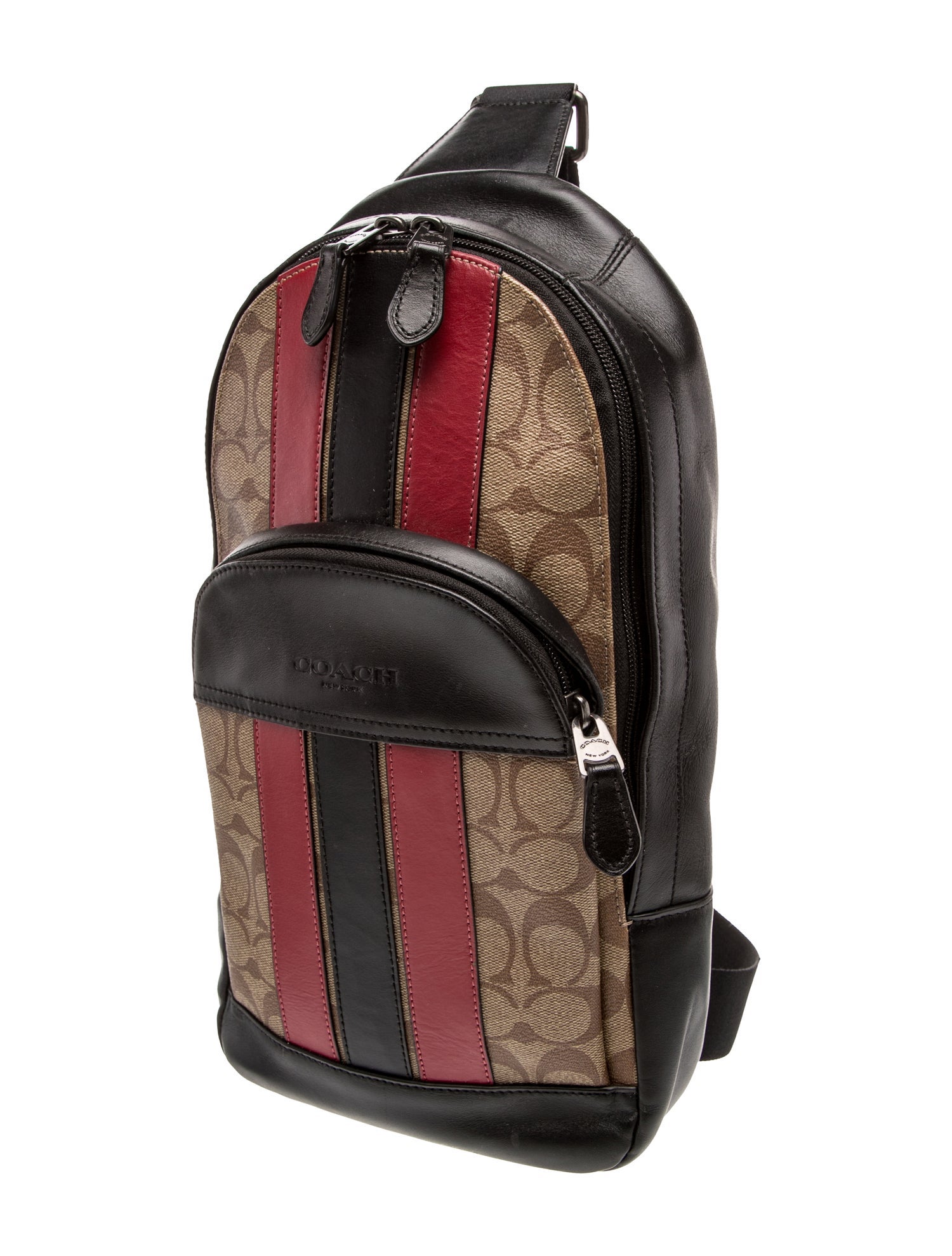 Coach Leather Backpack