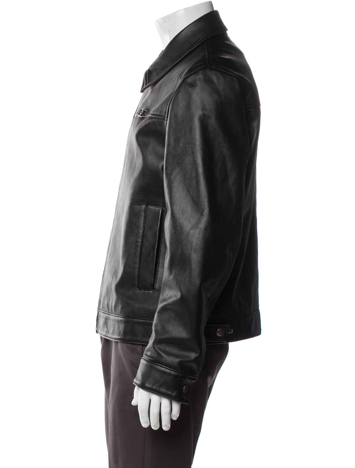 Coach Lamb Leather Moto Jacket