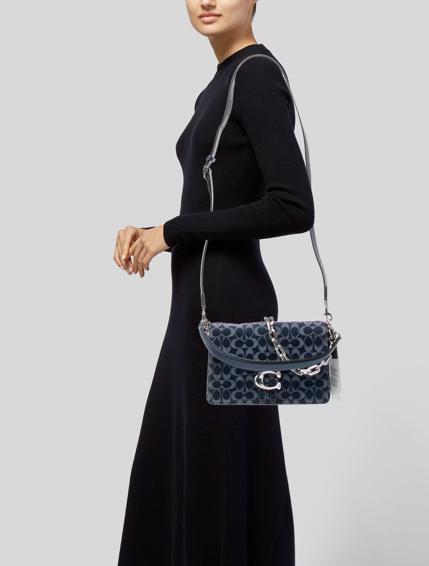 Coach Denim Top Handle Bag w/ Tags