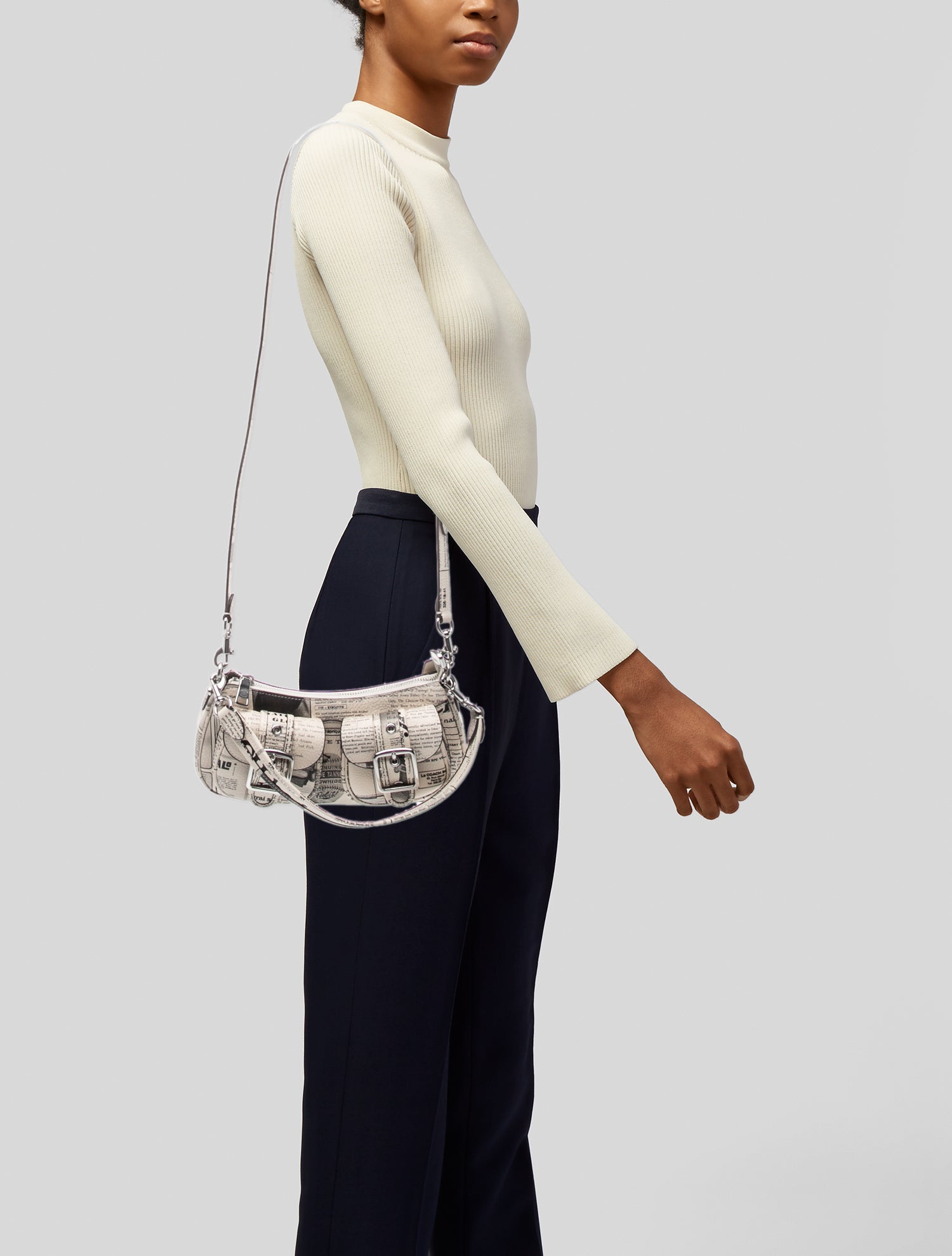 Coach Sequins Shoulder Bag