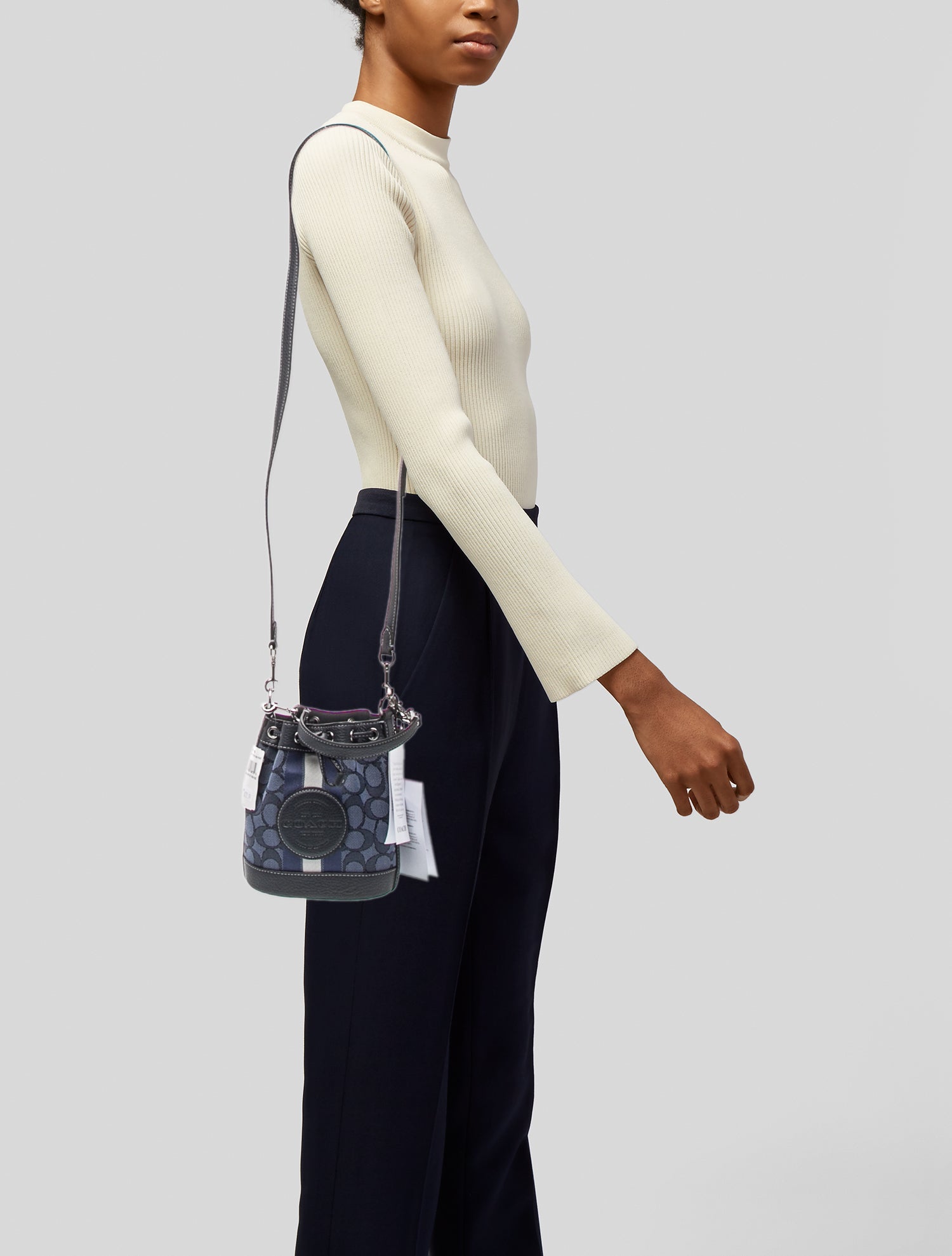 Coach Leather Bucket Bag w/ Tags