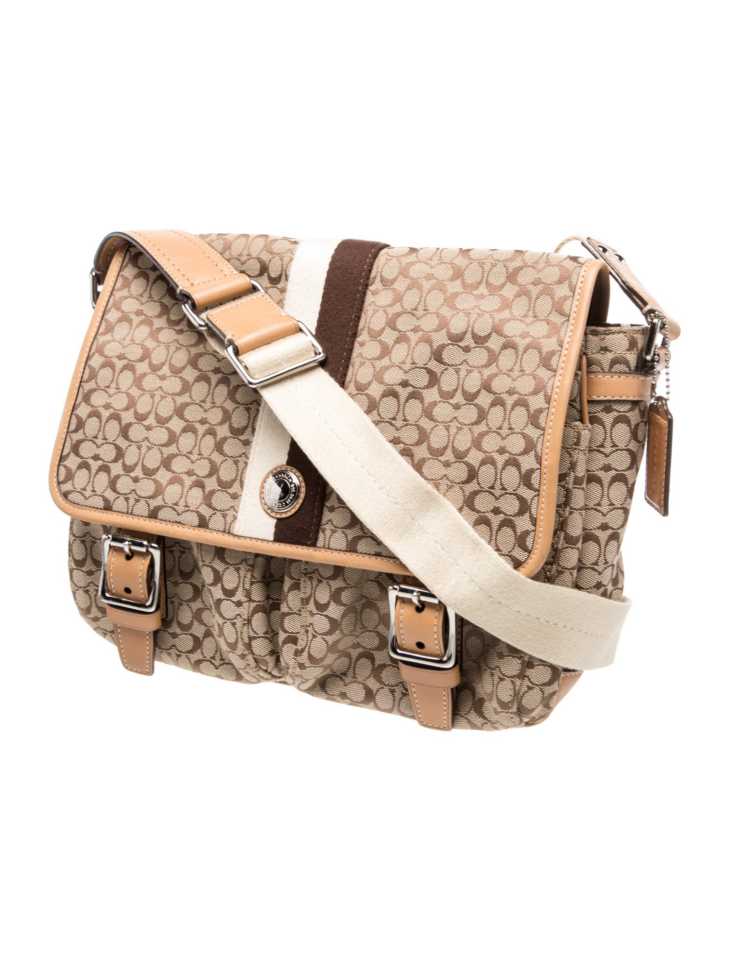 Coach Canvas Messenger Bag