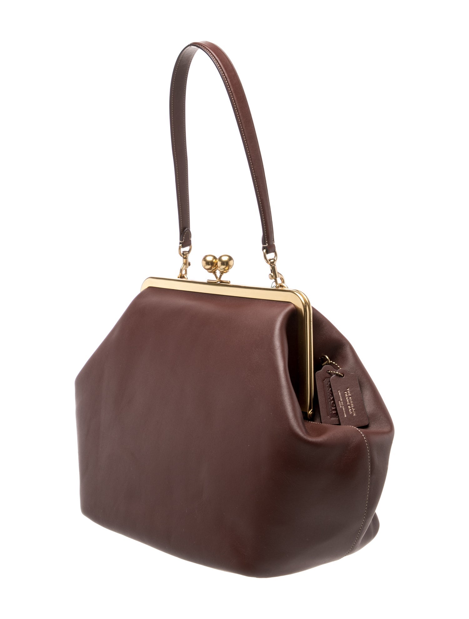 Coach Leather Shoulder Bag