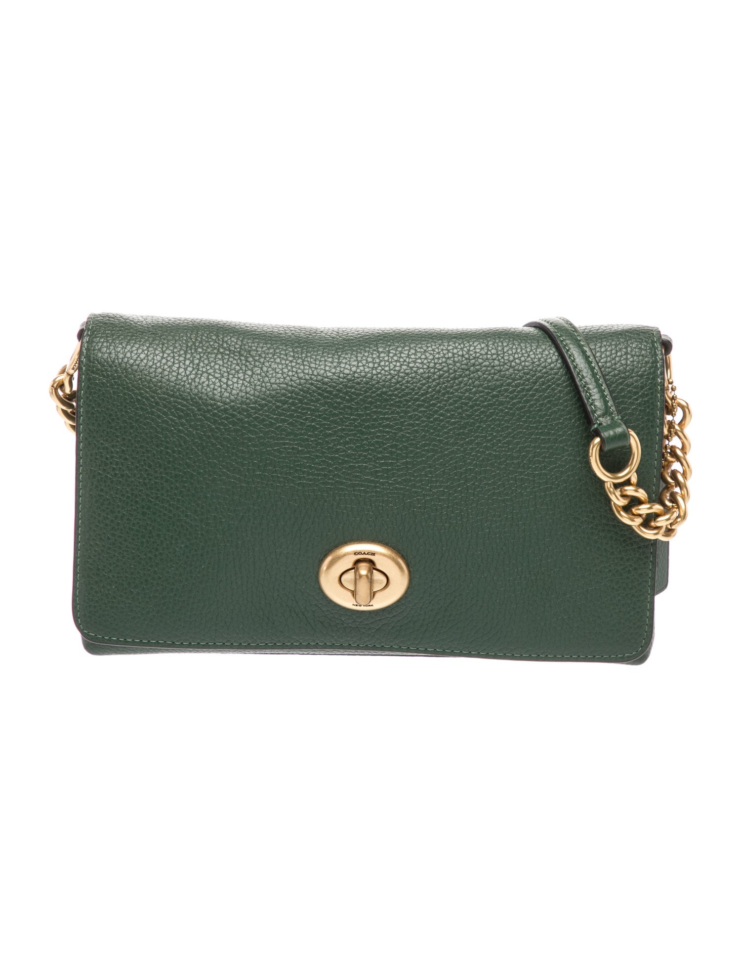 Coach Leather Evening Bag