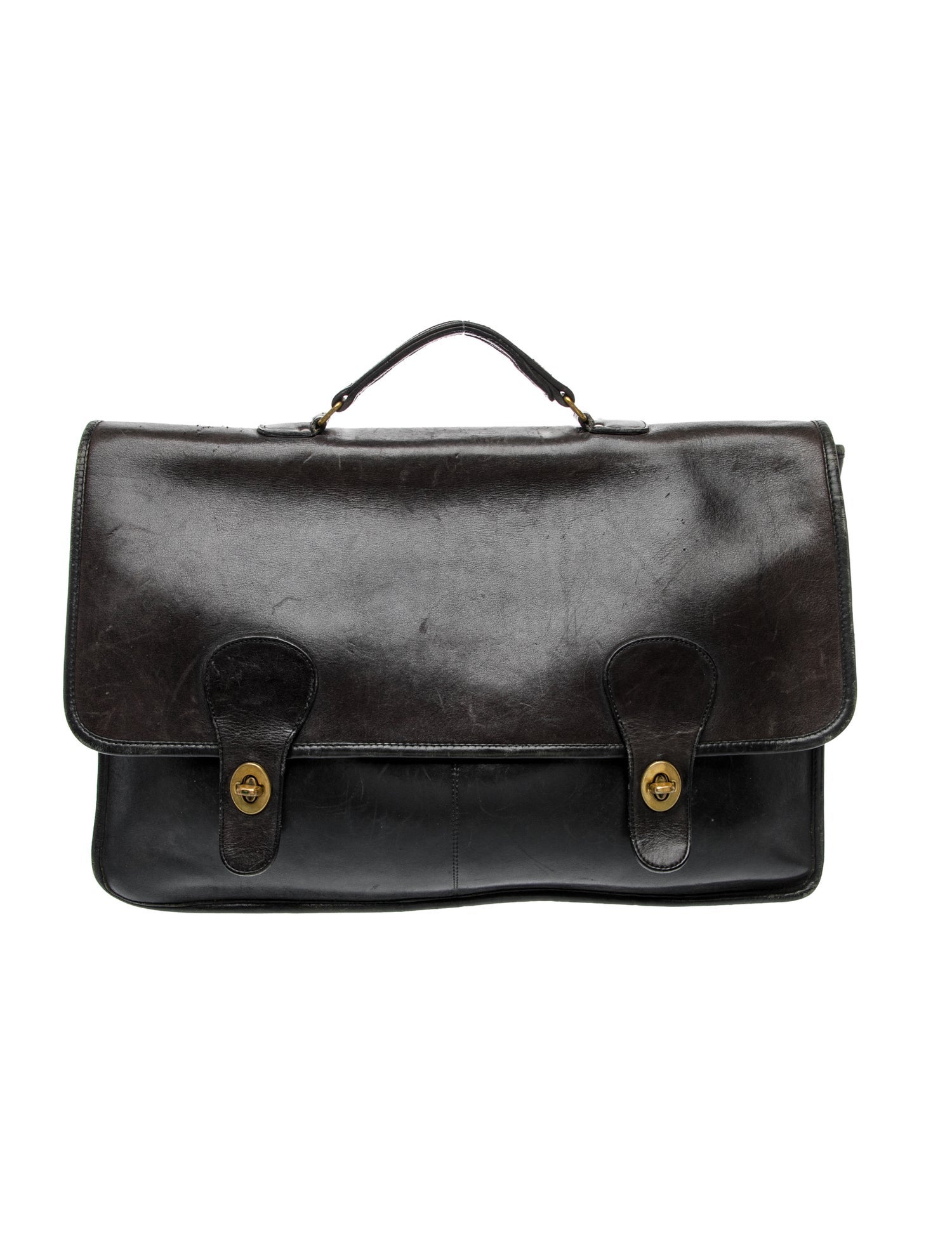 Coach Leather Briefcase Vintage