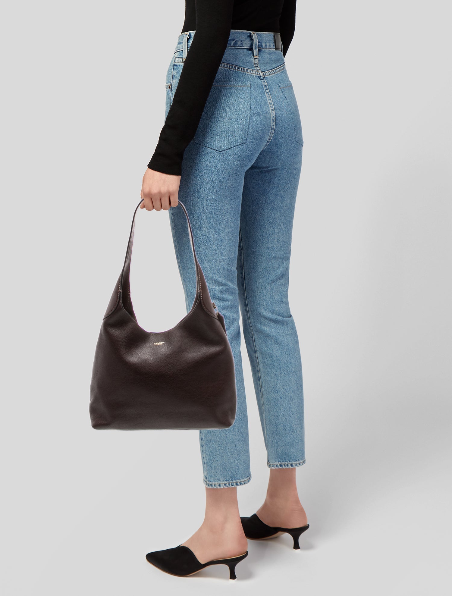 Coach Leather Shoulder Bag