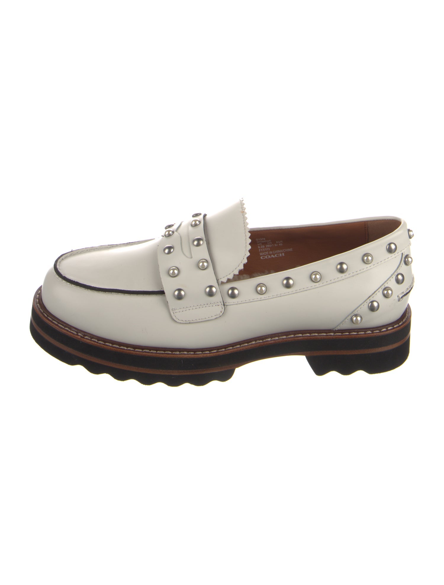 Coach Leather Loafers