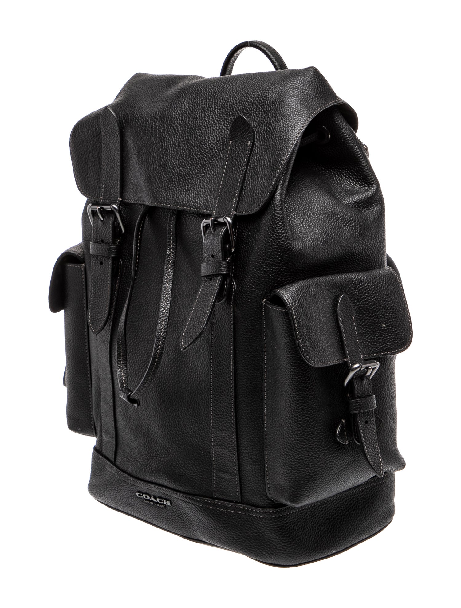 Coach Leather Backpack