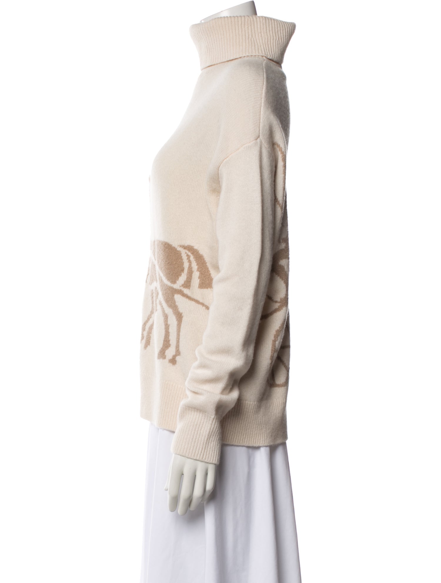 Coach Wool Graphic Print Sweater