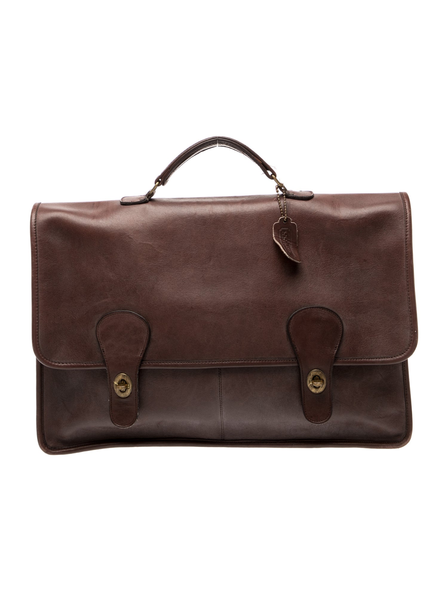 Coach Leather Briefcase Vintage