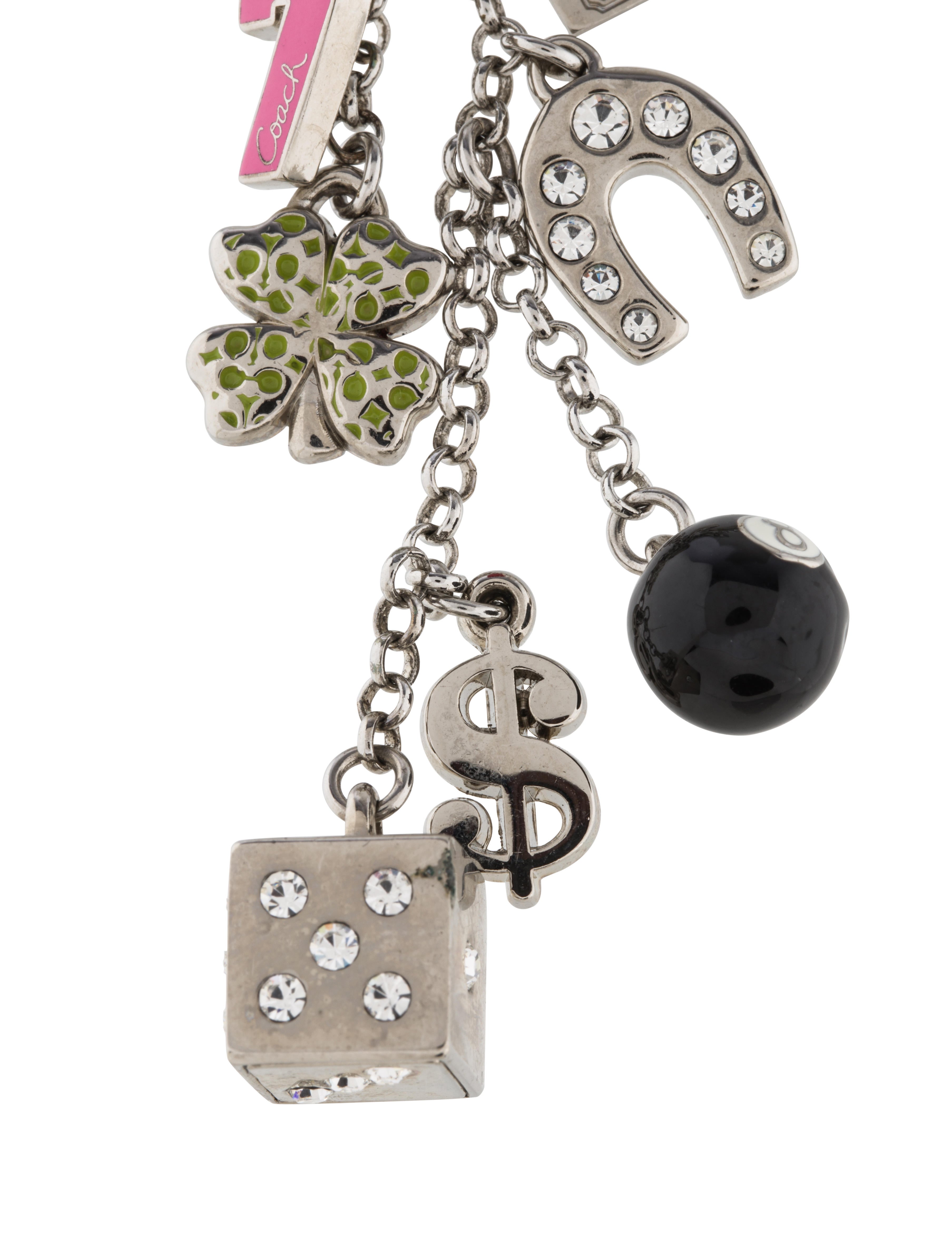 Coach Lucky Charm Keychain Accessories CCH21527 The RealReal