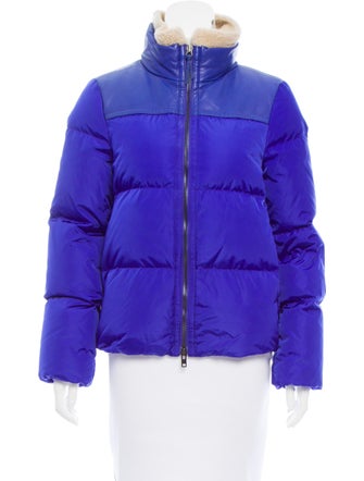 Coach Shearling Puffer Coat