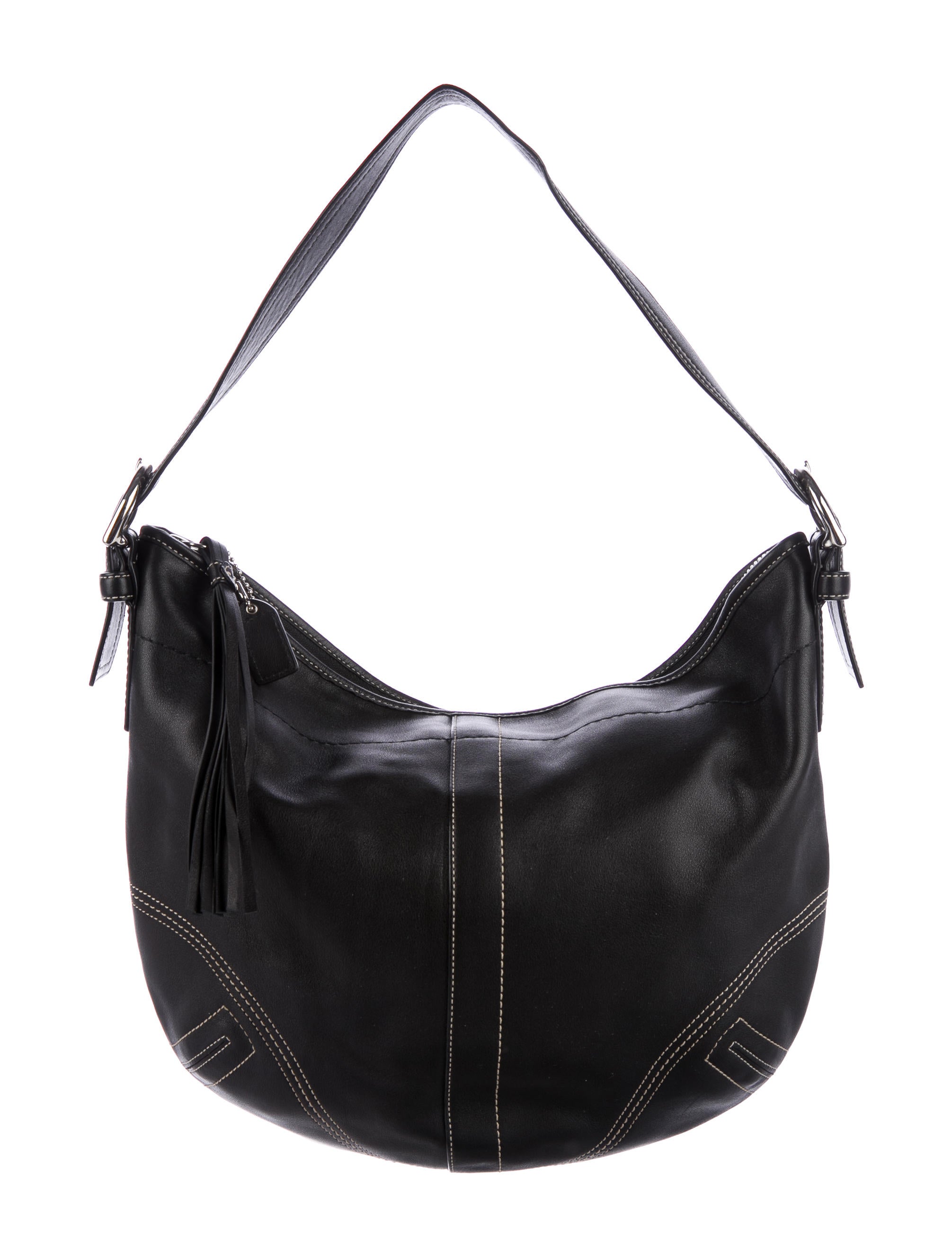 Coach Soho 9541 Leather Hobo - Black Hobos, Handbags - CCH22667
