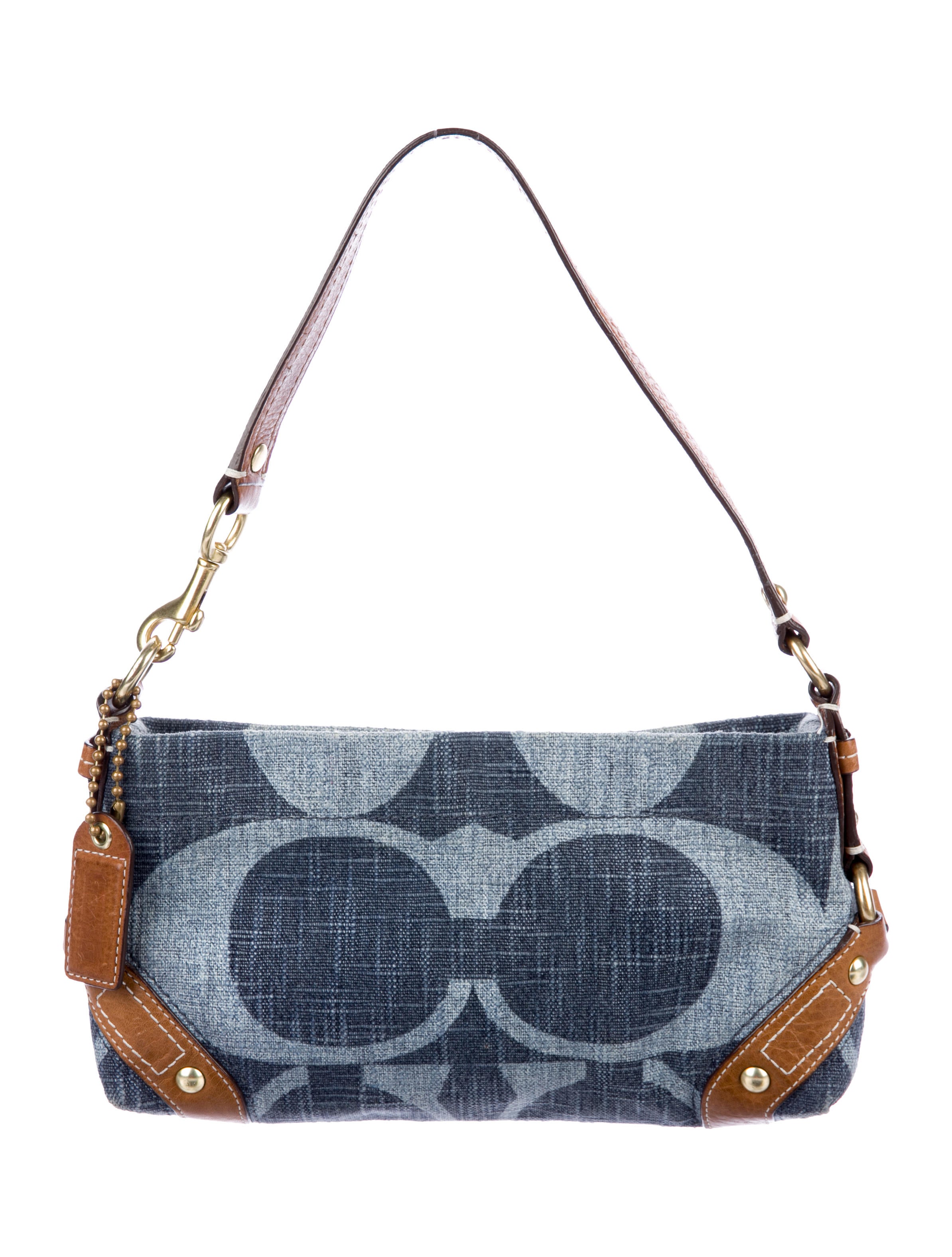 Coach Small Carly Denim Bag