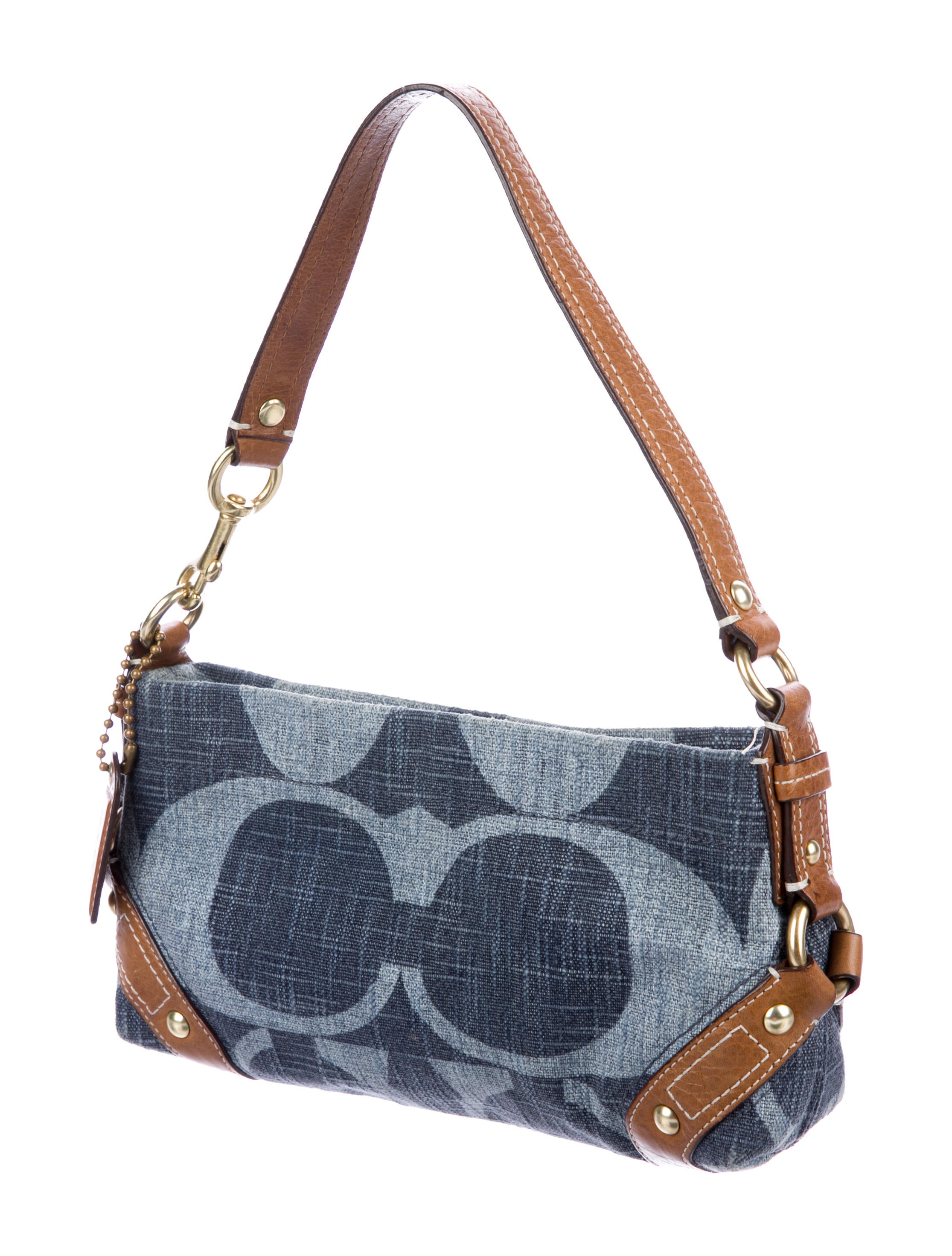 Coach Small Carly Denim Bag