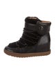 Coach Monroe Shearling Ankle Boots