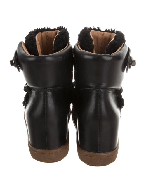 Coach Monroe Shearling Ankle Boots