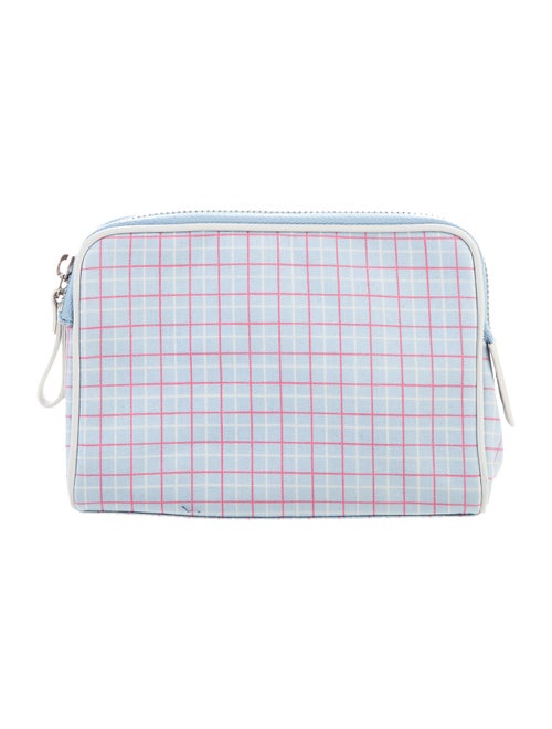 Coach Canvas Cosmetic Bag Blue