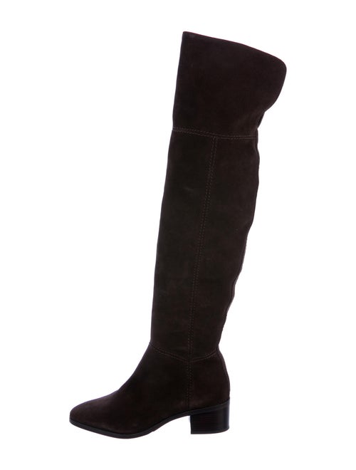 Coach Suede Boots Brown