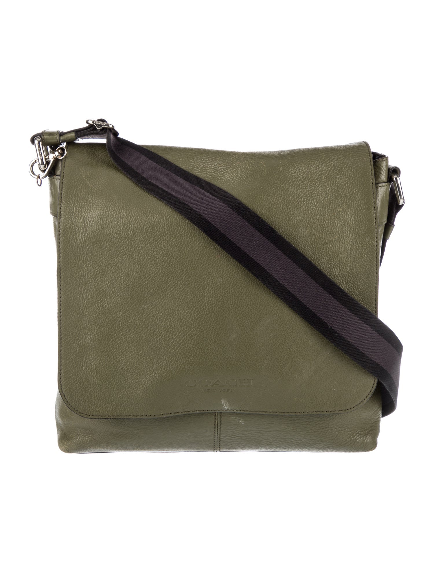 Coach Leather Crossbody Bag Green Crossbody Bags, Handbags CCH44015