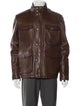 Coach Leather Utility Jacket