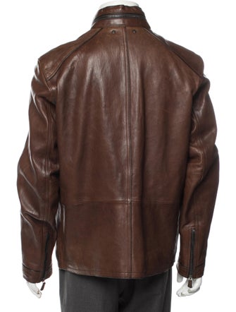 Coach Leather Utility Jacket
