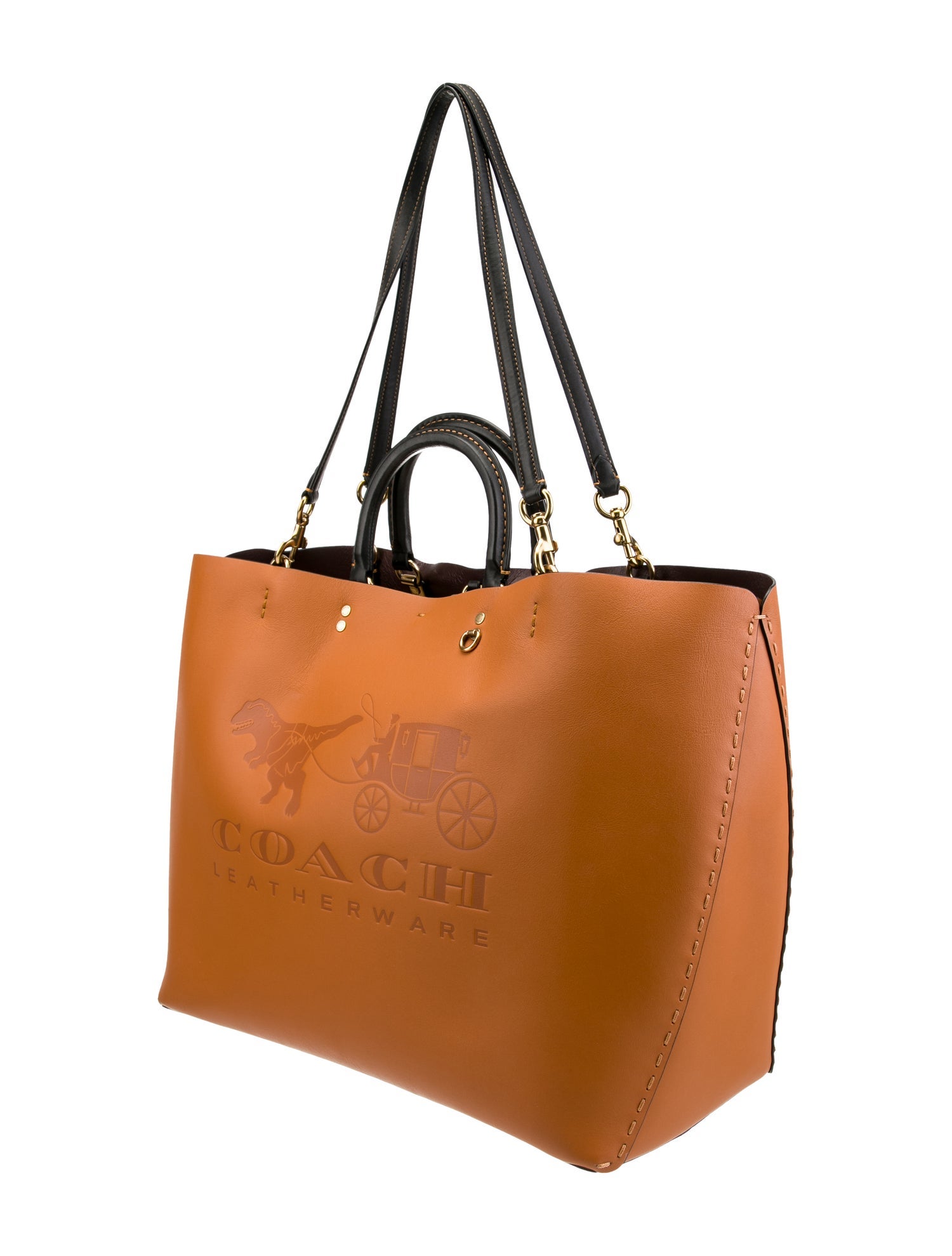 coach バッグ Coach 1941 Limited Edition Rogue Tote 38 Rexy Bag - Orange Totes