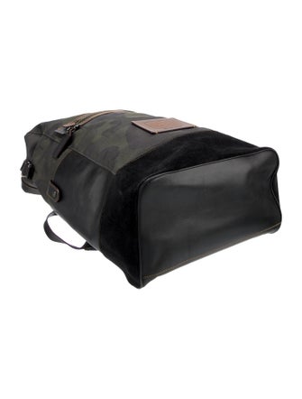 Coach Canvas Backpack Bag
