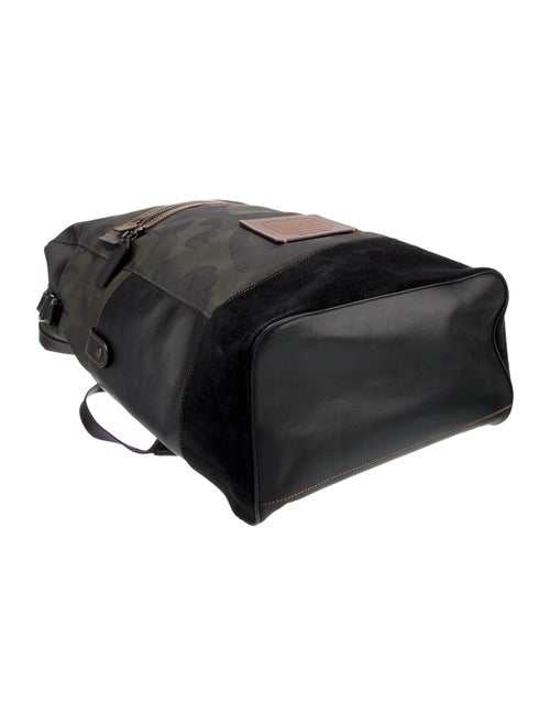 Coach Canvas Backpack Bag