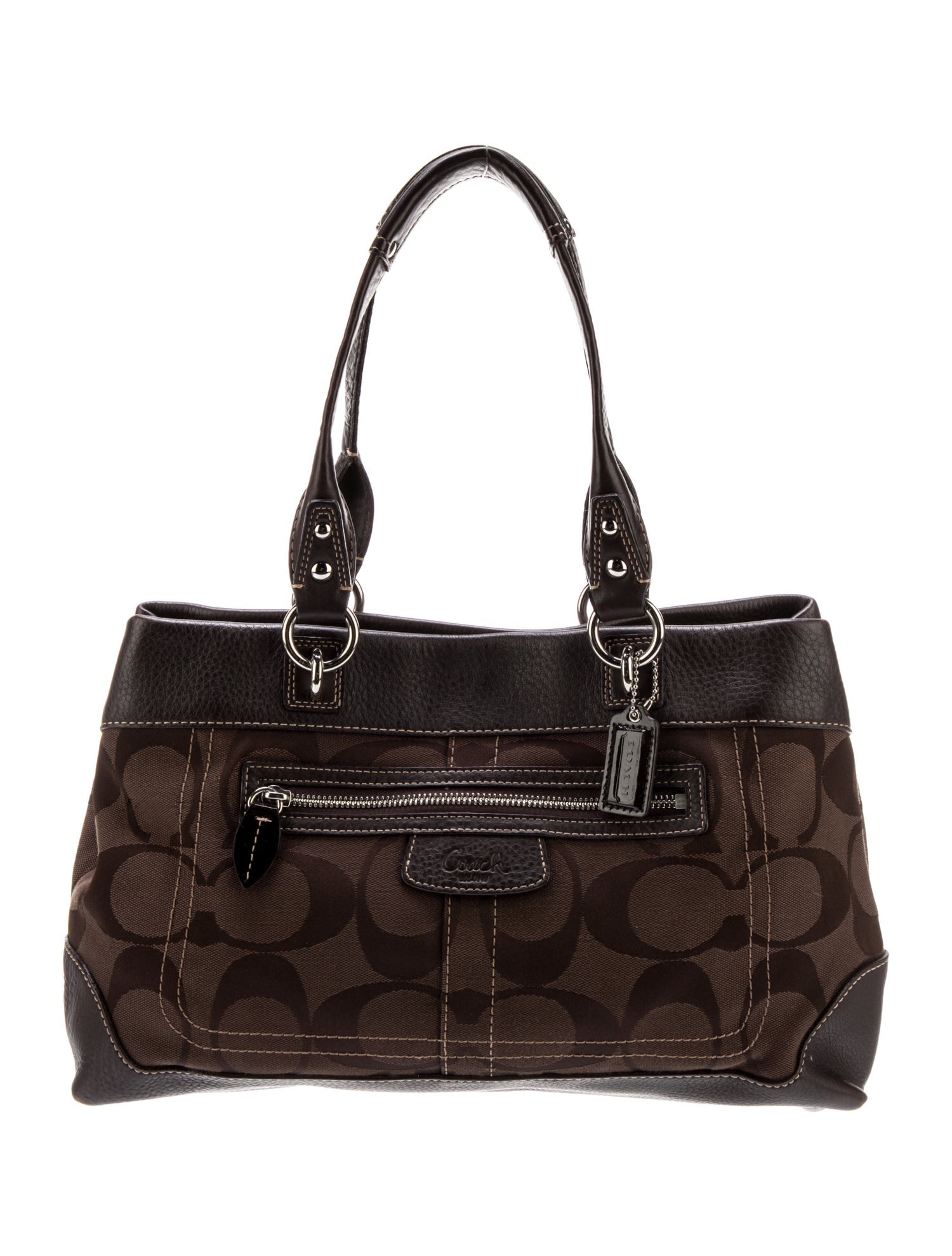 Coach Canvas Shoulder Bag