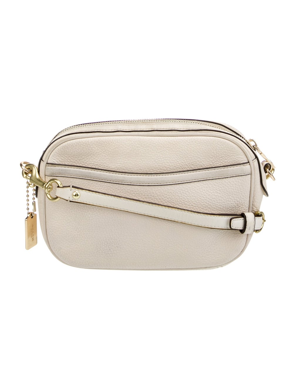 Coach Leather Shoulder Bag Neutrals Shoulder Bags, Handbags