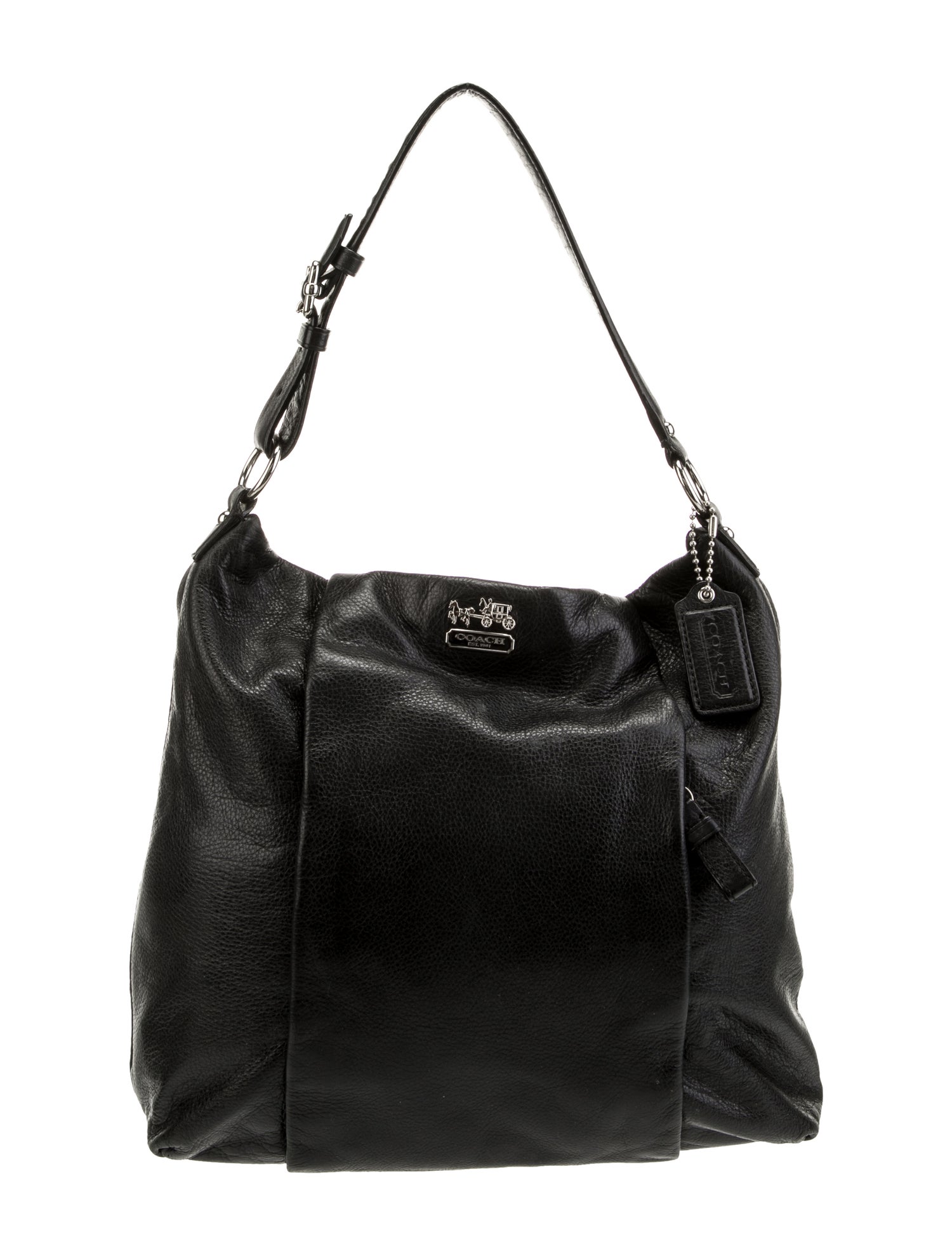 Coach Leather Shoulder Bag Black Shoulder Bags, Handbags CCH57570