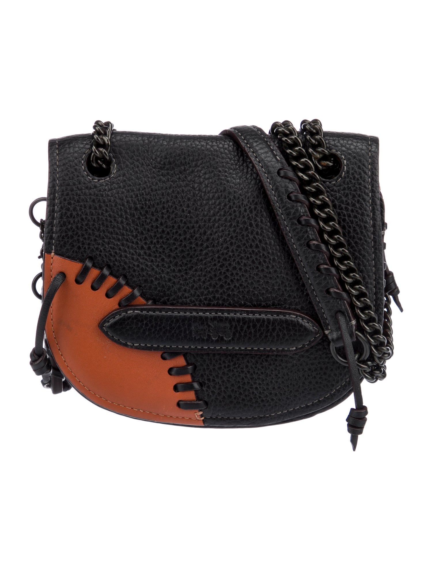 Coach Leather Messenger Bag Black Crossbody Bags, Handbags CCH57796