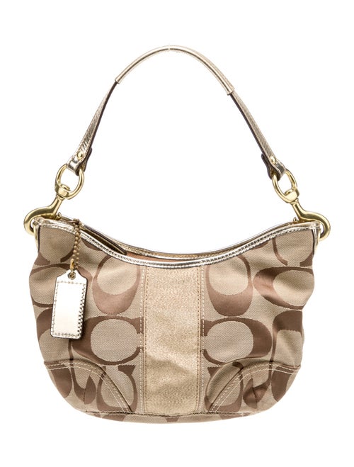 Coach Canvas Shoulder Bag