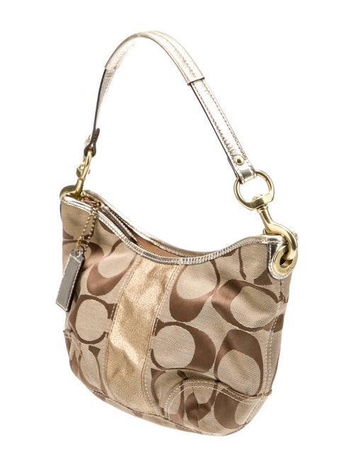 Coach Canvas Shoulder Bag