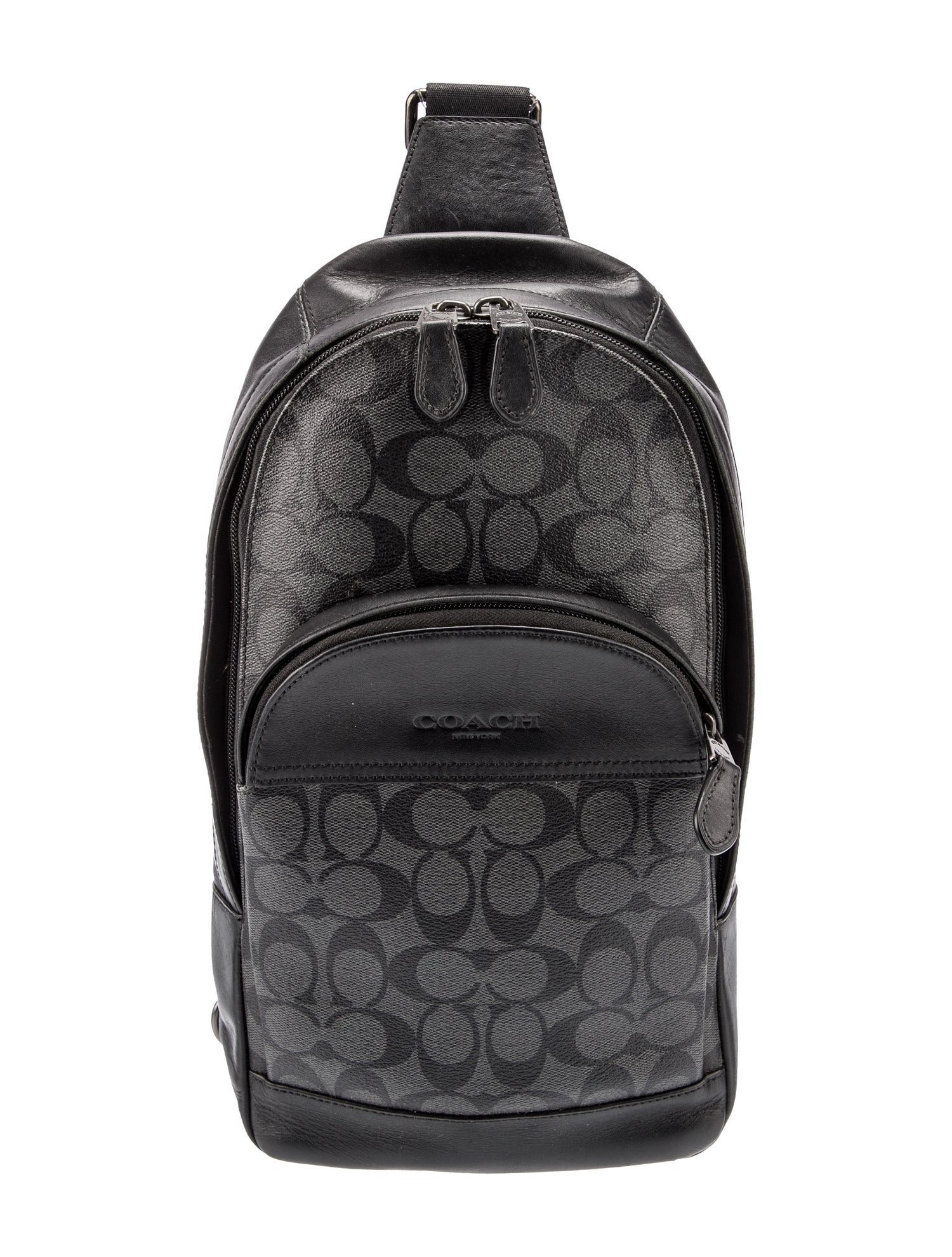 Coach Leather Backpack