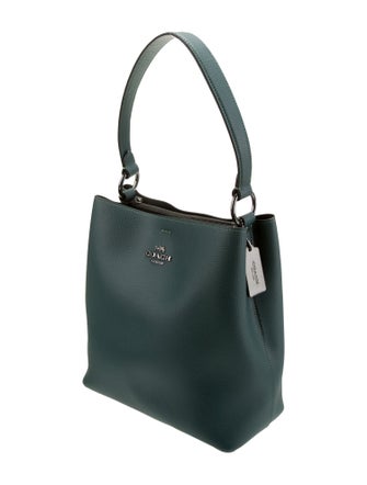 Coach Leather Top Handle Bag