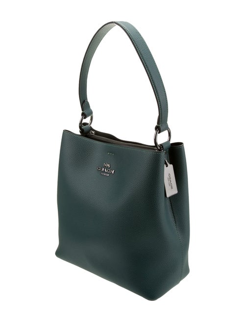 Coach Leather Top Handle Bag