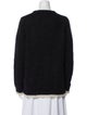 Coach Mohair Graphic Print Sweater