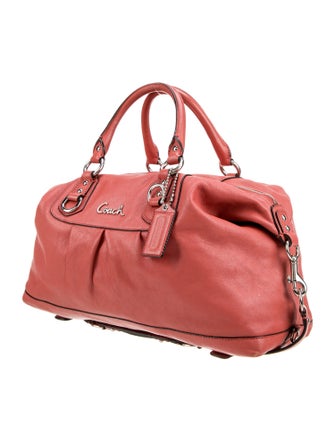 Coach Leather Top Handle Bag