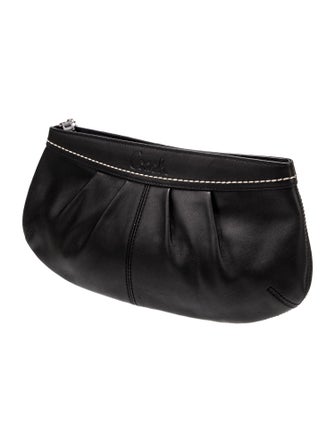 Coach Leather Evening Bag