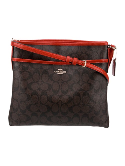 Coach Leather Messenger Bag